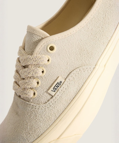 VANS(バンズ)の「VANS PREMIUM オーセンティック ヘアリースエード / LX Authentic 44 HAIRY SUEDE CREME BRULEE VN000Z6RCHW1(スニーカー・メンズ・オフホワイト・4.5/5/5.5/6/6.5/7/7.5/8/8.5/9/9.5/10/10.5/11/12)」の6枚目の写真