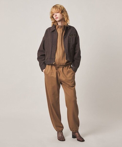 Lee（リー）の「【別注】＜Lee for 6＞ZIP UP BLOUSON BROWN/ジャケット（ブルゾン・レディース・ダークブラウン・S/M）」の6枚目の写真