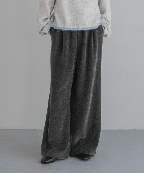 LOWRYS FARM(ローリーズファーム)の「コーデュロイイージーパンツ 1089450(その他パンツ・レディース・アイボリー/ブルー/ブラウン/チャコールグレー・MEDIUM/LARGE)」の21枚目の写真