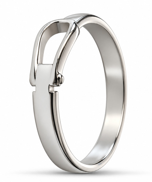 MARK-4（マーク4）の「VANTA BUCKLE（リング・レディース・シルバー・10号/12号/17号/20号/15号）」の2枚目の写真
