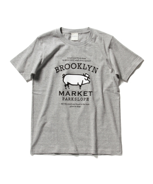 BEAMS（ビームス）の「fLAnsisCA / プリントTシャツ①（Tシャツ/カットソー・メンズ・グレー/ホワイト・LARGE/SMALL/MEDIUM）」の4枚目の写真