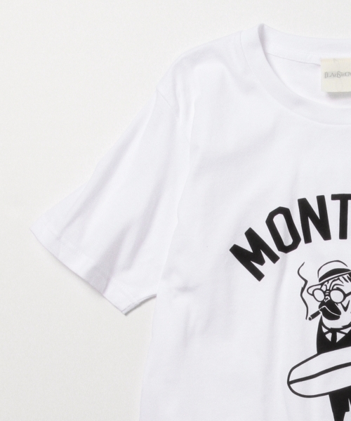 BEAMS（ビームス）の「fLAnsisCA / プリントTシャツ①（Tシャツ/カットソー・メンズ・グレー/ホワイト・LARGE/SMALL/MEDIUM）」の5枚目の写真