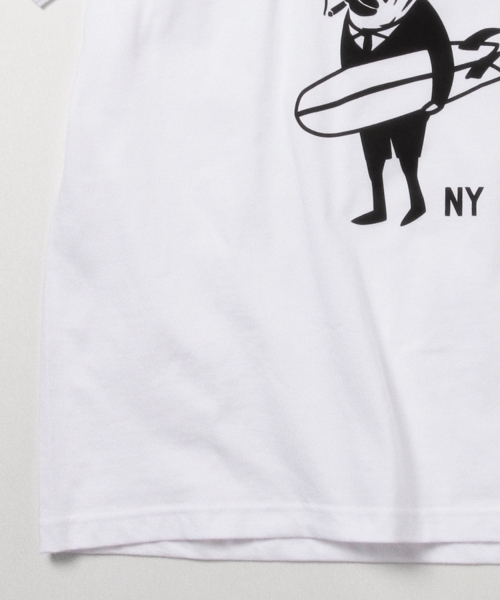 BEAMS（ビームス）の「fLAnsisCA / プリントTシャツ①（Tシャツ/カットソー・メンズ・グレー/ホワイト・LARGE/SMALL/MEDIUM）」の16枚目の写真