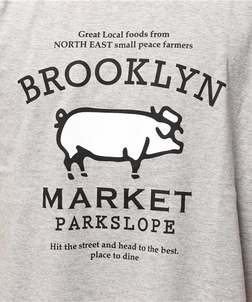 BEAMS（ビームス）の「fLAnsisCA / プリントTシャツ①（Tシャツ/カットソー・メンズ・グレー/ホワイト・LARGE/SMALL/MEDIUM）」の9枚目の写真