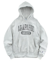 【USED】Champion "ARAPAHOE SOCCER" リバースウィーブ フーディー