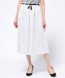 VENCEEXCHANGE | タッセルベルト付きカットガウチョパンツ    (その他パンツ)