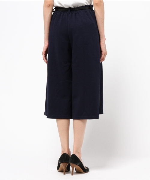 VENCEEXCHANGE（ヴァンスエクスチェンジ）の「タッセルベルト付きカットガウチョパンツ（その他パンツ・レディース・ホワイト/オフホワイト/ダークグリーン/ブルー/ブラック/コーラル・MEDIUM）」の9枚目の写真