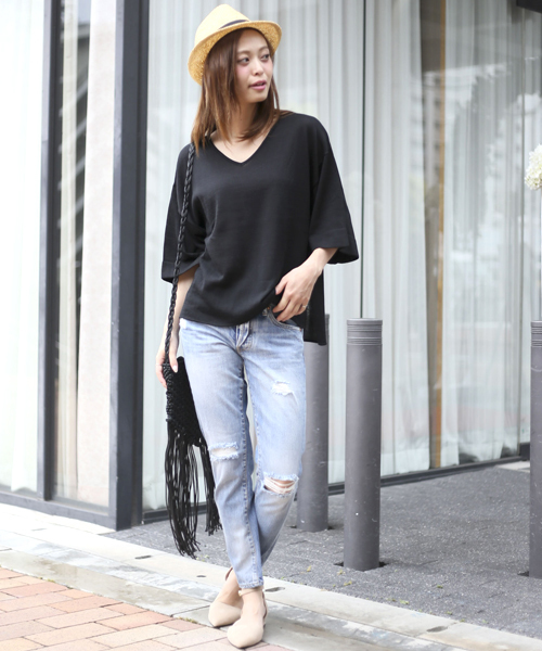 Denime（ドゥニーム）の「ペーパー中折れハット（ハット・メンズ・ブラック/ナチュラル/オフホワイト・FREE）」の11枚目の写真