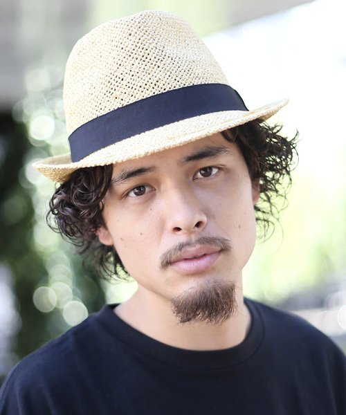 Denime（ドゥニーム）の「ペーパー中折れハット（ハット・メンズ・ブラック/ナチュラル/オフホワイト・FREE）」の15枚目の写真