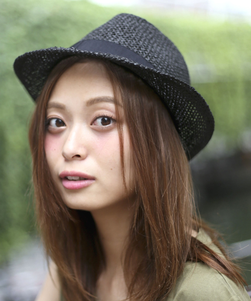 Denime（ドゥニーム）の「ペーパー中折れハット（ハット・メンズ・ブラック/ナチュラル/オフホワイト・FREE）」の19枚目の写真