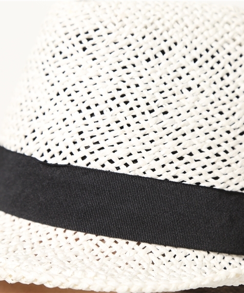 Denime（ドゥニーム）の「ペーパー中折れハット（ハット・メンズ・ブラック/ナチュラル/オフホワイト・FREE）」の6枚目の写真