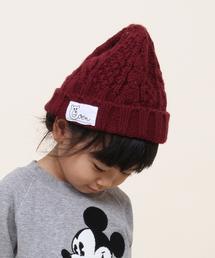 coen | 【coen kids】ソフトアクリルケーブルニットワッチ(ニットキャップ/ビーニー)