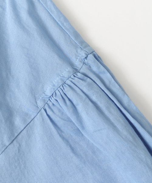 かぐれ（カグレ）の「かぐれ コットンラミーのブラウス（シャツ/ブラウス・レディース・オフホワイト/ライトブルー/ネイビー・FREE）」の8枚目の写真