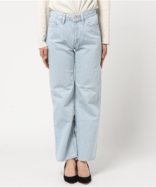 CLANE（クラネ）の「SECOND USED ICE BLUE（デニムパンツ・レディース・ブルー・24inch/26inch/25inch）」の2枚目の写真