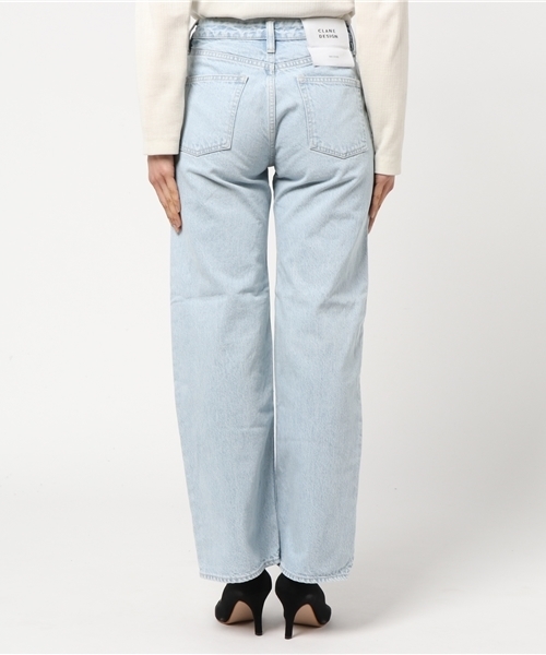 CLANE（クラネ）の「SECOND USED ICE BLUE（デニムパンツ・レディース・ブルー・24inch/26inch/25inch）」の4枚目の写真
