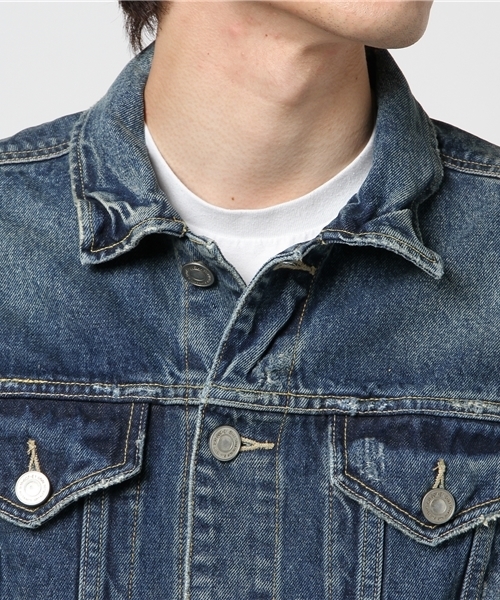 ALLSAINTSオールセインツインディゴブルーデニムジャケットＸＬ All Saints - ALLSAINTSオールセインツインディゴブルーデニム