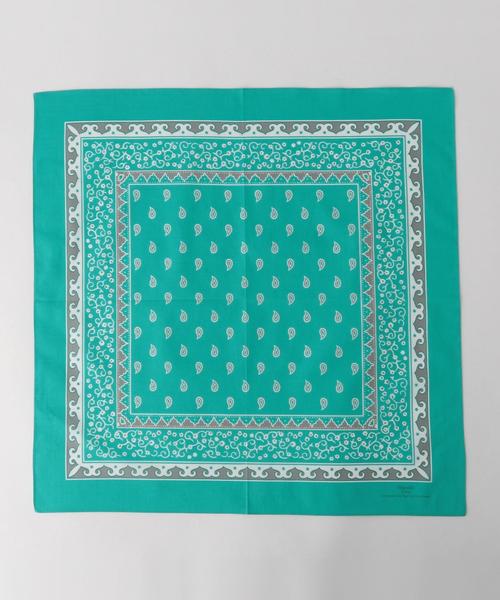 Masaki Matsushima(マサキマツシマ)の「<Masaki Matsushima(マサキ マツシマ)> CTN BANDANA(バンダナ/スカーフ・メンズ・ベージュ/イエロー/ネイビー/ブラウン/ライム/ブラック/ライトブルー/オレンジ系その他・FREE)」の5枚目の写真