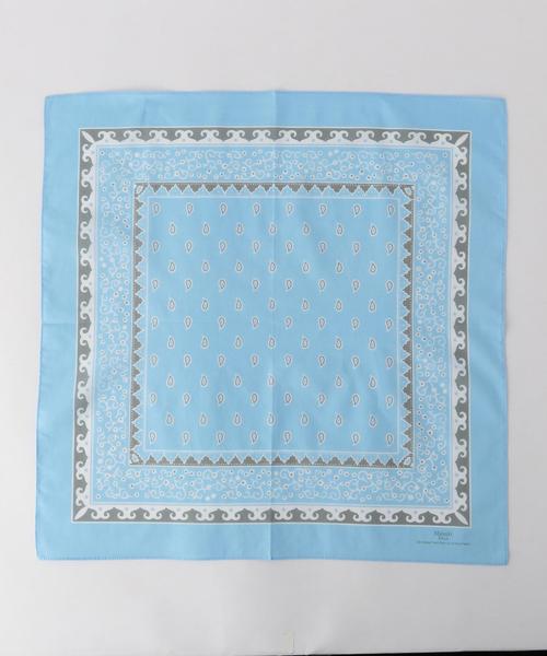Masaki Matsushima(マサキマツシマ)の「<Masaki Matsushima(マサキ マツシマ)> CTN BANDANA(バンダナ/スカーフ・メンズ・ベージュ/イエロー/ネイビー/ブラウン/ライム/ブラック/ライトブルー/オレンジ系その他・FREE)」の6枚目の写真