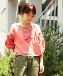 Another Edition | エンブロイダリープルオーバー(シャツ/ブラウス)