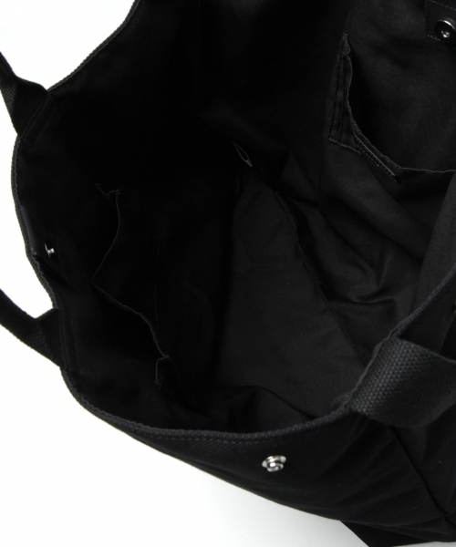 RAGEBLUE（レイジブルー）の「＜2WAY仕様＞キャンバスオーバーショルダー/トートバッグ/762937（ショルダーバッグ・メンズ・オフホワイト/ブラック・FREE）」の7枚目の写真