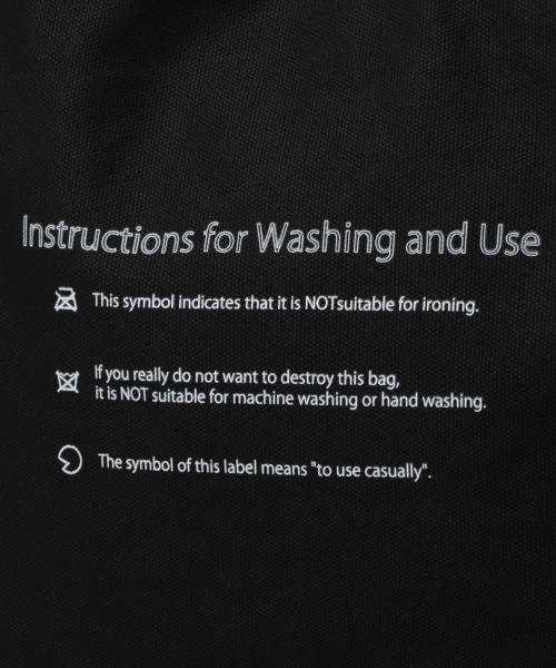 RAGEBLUE（レイジブルー）の「＜2WAY仕様＞キャンバスオーバーショルダー/トートバッグ/762937（ショルダーバッグ・メンズ・オフホワイト/ブラック・FREE）」の8枚目の写真
