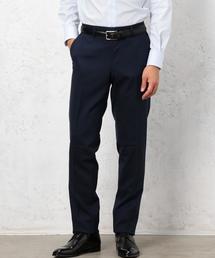 green label relaxing | TW/SILK シャドーストライプ スリム NP パンツ ◆(スーツパンツ)