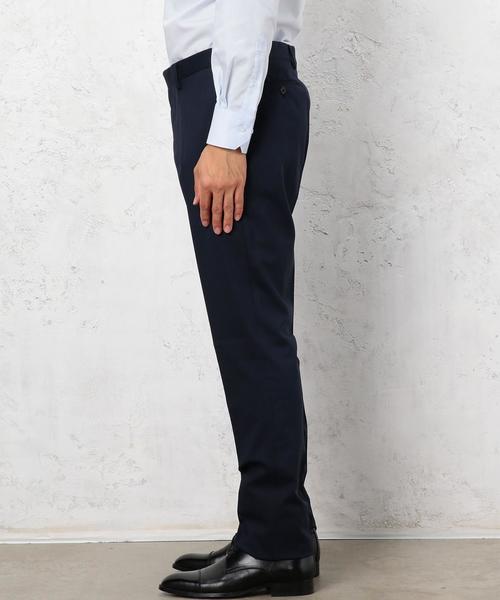 green label relaxing（グリーンレーベルリラクシング）の「TW/SILK シャドーストライプ スリム NP パンツ ◆（スーツパンツ・メンズ・ブラック/ダークグレー/ネイビー・76ｃｍ/80ｃｍ/84ｃｍ/88ｃｍ/72cm/92cm）」の13枚目の写真