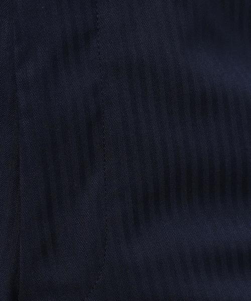 green label relaxing（グリーンレーベルリラクシング）の「TW/SILK シャドーストライプ スリム NP パンツ ◆（スーツパンツ・メンズ・ブラック/ダークグレー/ネイビー・76ｃｍ/80ｃｍ/84ｃｍ/88ｃｍ/72cm/92cm）」の7枚目の写真