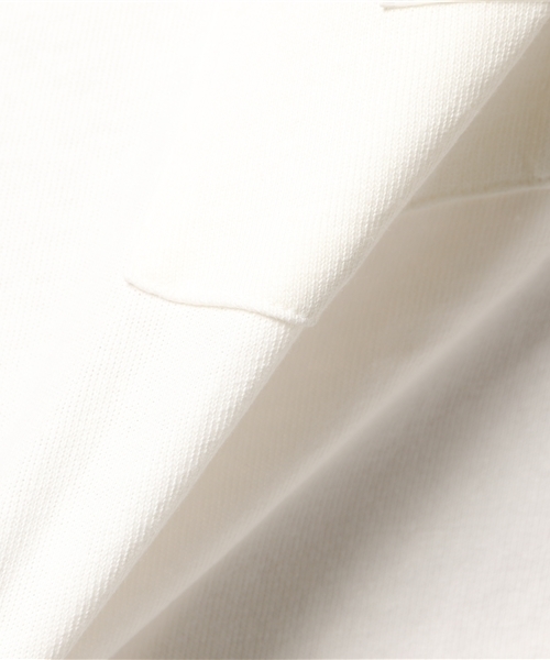 Denime（ドゥニーム）の「ヘビーウェイト天竺ピグメントポケットTシャツ（Tシャツ/カットソー・メンズ・オレンジ/ベージュ/ブラック/グリーン/オフホワイト・LARGE/MEDIUM/X-LARGE）」の11枚目の写真