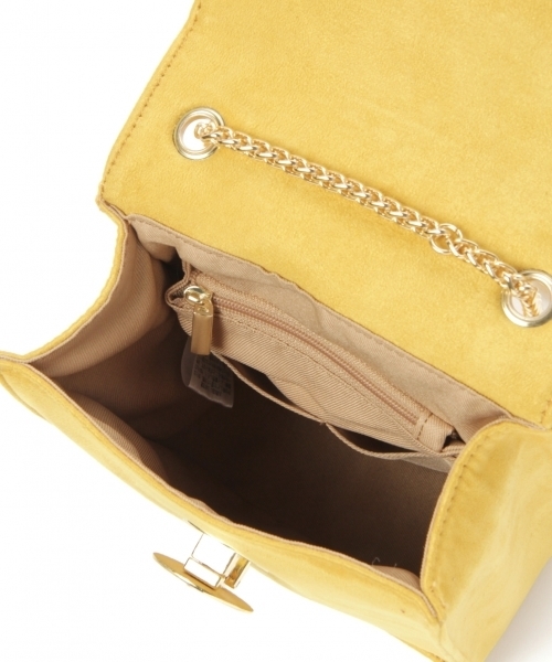 A part by（アパートバイ）の「スエードショルダーBAG 773425（ショルダーバッグ・レディース・イエロー/アイボリー・FREE）」の11枚目の写真