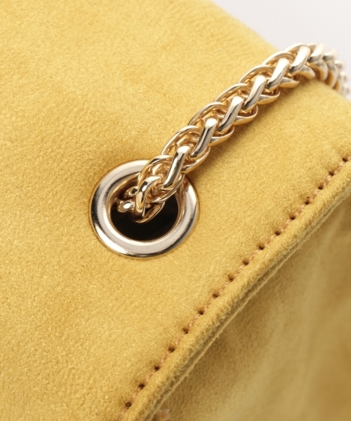 A part by（アパートバイ）の「スエードショルダーBAG 773425（ショルダーバッグ・レディース・イエロー/アイボリー・FREE）」の6枚目の写真