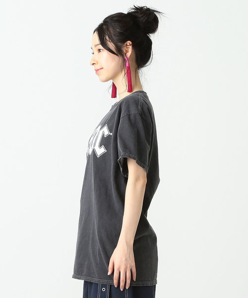 Ray BEAMS(レイビームス)の「GOOD SPEED / White Logo ACDC Tシャツ(Tシャツ/カットソー・レディース・ブラック・ONE SIZE)」の5枚目の写真