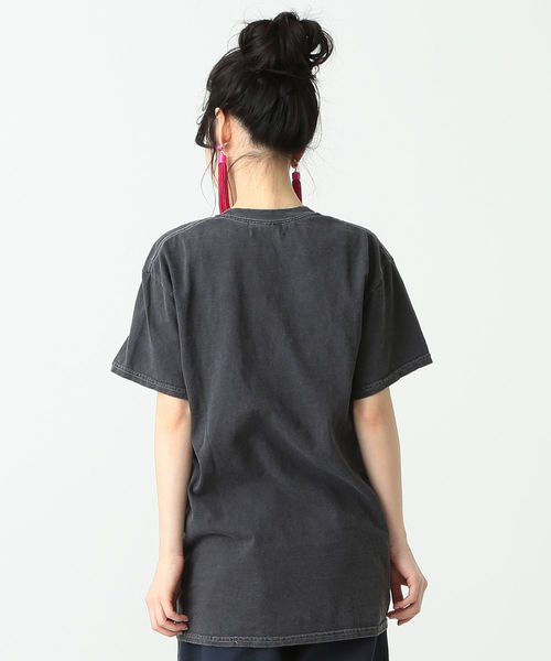 Ray BEAMS(レイビームス)の「GOOD SPEED / White Logo ACDC Tシャツ(Tシャツ/カットソー・レディース・ブラック・ONE SIZE)」の6枚目の写真