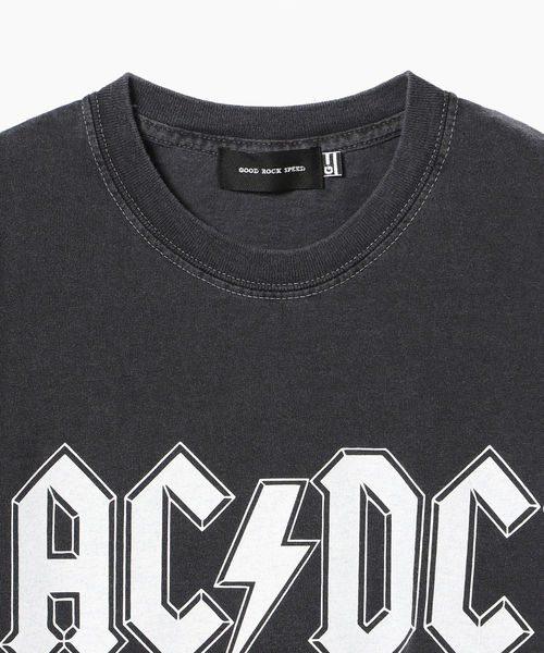 Ray BEAMS(レイビームス)の「GOOD SPEED / White Logo ACDC Tシャツ(Tシャツ/カットソー・レディース・ブラック・ONE SIZE)」の8枚目の写真