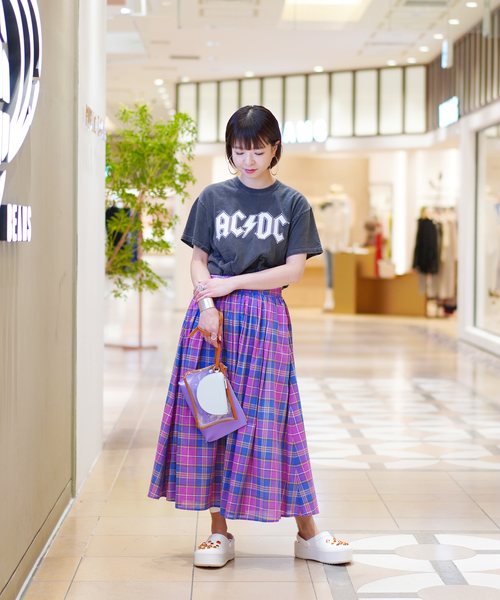 Ray BEAMS(レイビームス)の「GOOD SPEED / White Logo ACDC Tシャツ(Tシャツ/カットソー・レディース・ブラック・ONE SIZE)」の17枚目の写真