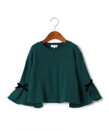 green label relaxing | セール1879円☆【キッズ】ベルスリーブリボンプルオーバー(Tシャツ/カットソー)