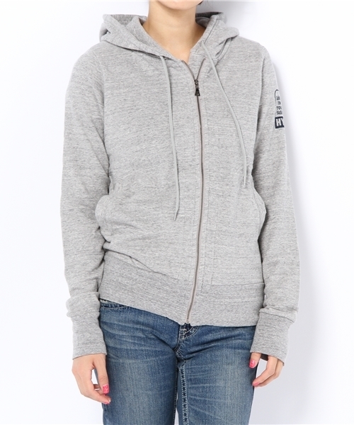 HYSTERIC GLAMOUR（ヒステリックグラマー）の「TESTED AND APPROVED pt PK（パーカー・レディース・アイボリー/トップグレー/ブラック・FREE）」の4枚目の写真