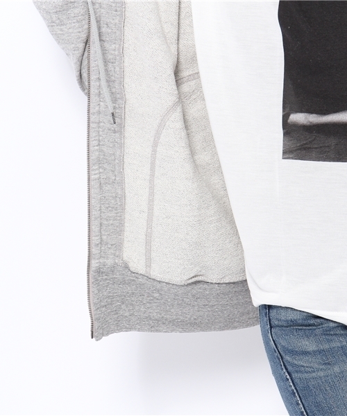 HYSTERIC GLAMOUR（ヒステリックグラマー）の「TESTED AND APPROVED pt PK（パーカー・レディース・アイボリー/トップグレー/ブラック・FREE）」の12枚目の写真