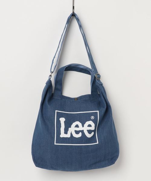 Lee（リー）の「LEE/リー　キャンバスビッグトート（トートバッグ・レディース・ホワイト/ブラック/グレー/ピンク/ブルー/ライトグリーン/ネイビー/ブラック系その他/ホワイト系その他/ホワイト系その他2/ブラック系その他2/ブラウン/カーキ/ダークネイビー/ライトピンク/ライトブルー/ラベンダー/オリーブ/ホワイト系その他3/ホワイト×グリーン/ホワイト×ブルー・ONE SIZE）」の17枚目の写真