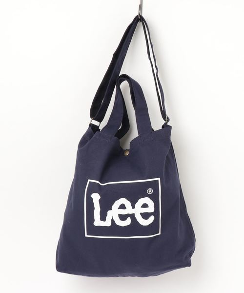 Lee（リー）の「LEE/リー　キャンバスビッグトート（トートバッグ・レディース・ホワイト/ブラック/グレー/ピンク/ブルー/ライトグリーン/ネイビー/ブラック系その他/ホワイト系その他/ホワイト系その他2/ブラック系その他2/ブラウン/カーキ/ダークネイビー/ライトピンク/ライトブルー/ラベンダー/オリーブ/ホワイト系その他3/ホワイト×グリーン/ホワイト×ブルー・ONE SIZE）」の18枚目の写真