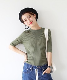 TODAYFUL(�g�D�f�C�t��)�̃n�[�t�X���[�u���u�j�b�g(�j�b�g/�Z�[�^�[)