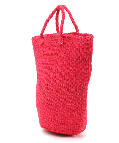 CIAOPANIC（チャオパニック）の「サイザル12INCハンドル（かごバッグ・レディース・ターコイズブルー/ピンク/レモンイエロー・FREE）」の8枚目の写真