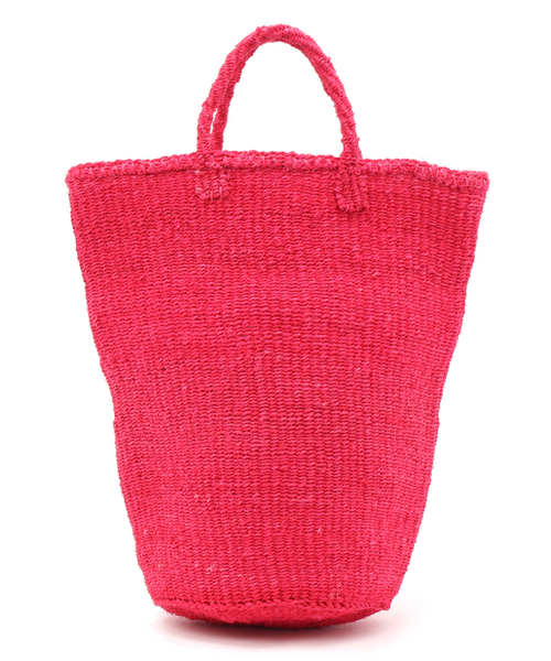 CIAOPANIC（チャオパニック）の「サイザル12INCハンドル（かごバッグ・レディース・ターコイズブルー/ピンク/レモンイエロー・FREE）」の9枚目の写真