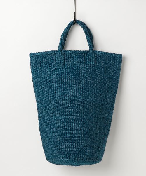 CIAOPANIC（チャオパニック）の「サイザル12INCハンドル（かごバッグ・レディース・ターコイズブルー/ピンク/レモンイエロー・FREE）」の5枚目の写真