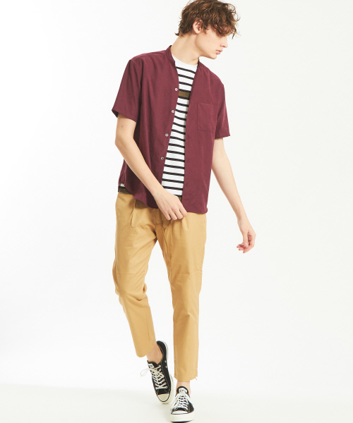 ABAHOUSE(アバハウス)の「プリーツイージーパンツ(その他パンツ・メンズ・ダークネイビー/ベージュ・44/46/48)」の15枚目の写真