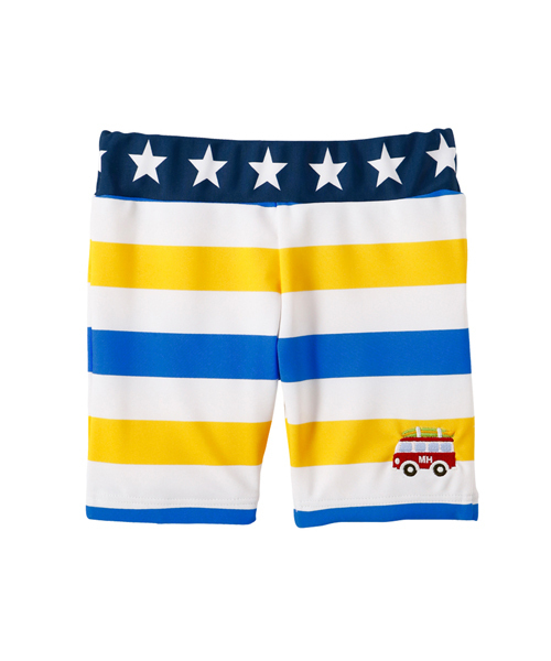 ウエストスター ボーダー６分丈水着（水着）｜MIKI HOUSE（ミキハウス）