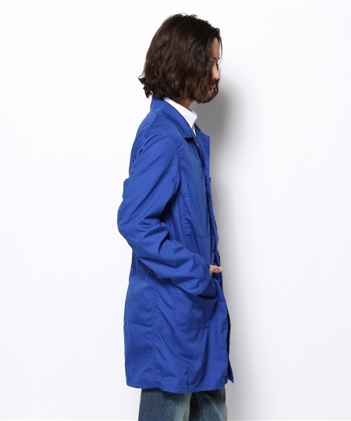 green label relaxing(グリーンレーベルリラクシング)の「T/C DUCK ショップコート(その他アウター・メンズ・レッド/マスタード/ロイヤルブルー・SMALL/MEDIUM)」の5枚目の写真