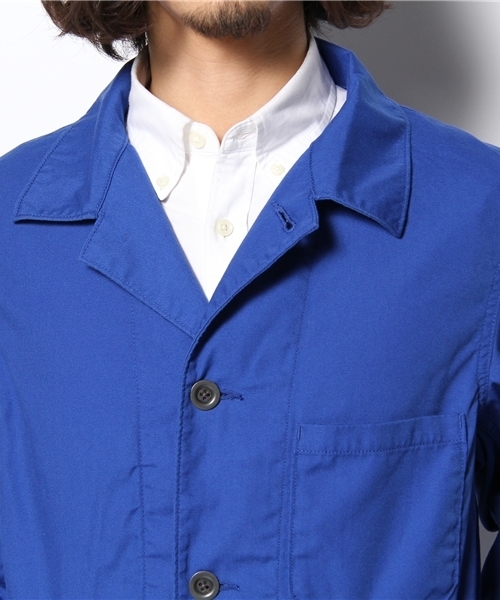 green label relaxing(グリーンレーベルリラクシング)の「T/C DUCK ショップコート(その他アウター・メンズ・レッド/マスタード/ロイヤルブルー・SMALL/MEDIUM)」の8枚目の写真