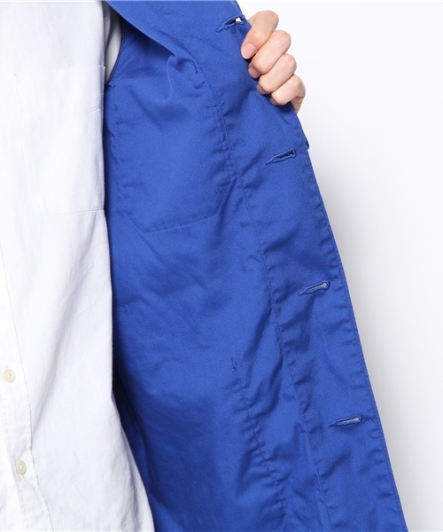 green label relaxing(グリーンレーベルリラクシング)の「T/C DUCK ショップコート(その他アウター・メンズ・レッド/マスタード/ロイヤルブルー・SMALL/MEDIUM)」の11枚目の写真
