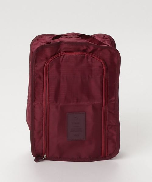 classicalelf(クラシカルエルフ)の「持ち運びシューズケース(トラベルグッズ・レディース・ネイビー/グレー/オレンジ/ブルー/ワインレッド/ピンク・FREE)」の5枚目の写真